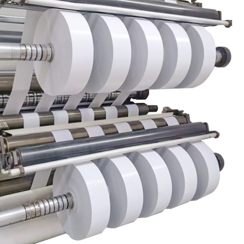 Mat hvidt syntetisk PP klæbende papir