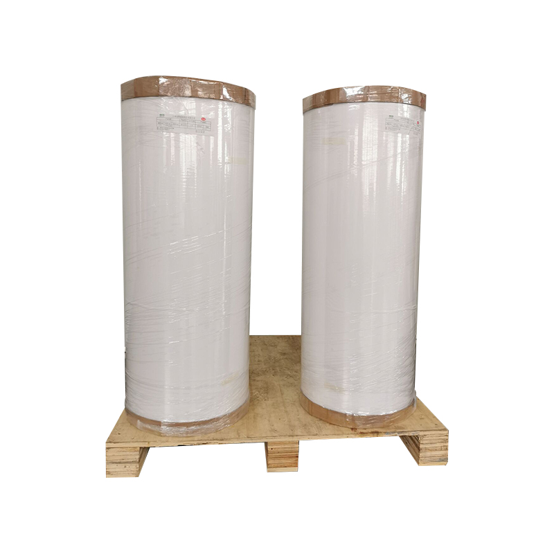 75um mat hvid vinyl Yupo PP/ opløsningsmiddel klæbemiddel / 60 g hvid glasinforing