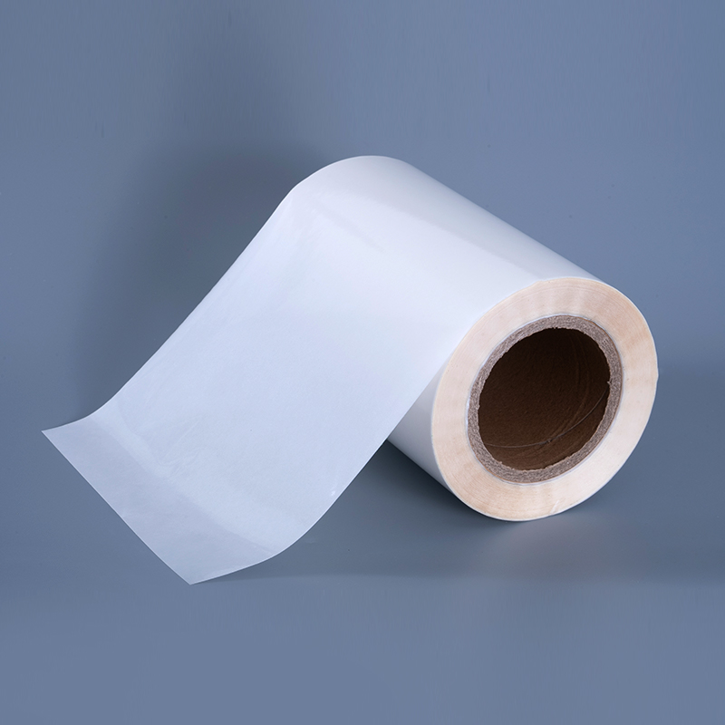 50mic gennemsigtig selvklæbende polyester film Vinyl klistermærke Udskrivning etiket Jumbo Roll