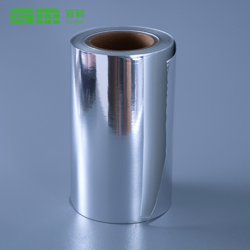 50mic blank sølv PP selvklæbende papir Jumbo rulle med dæklim
