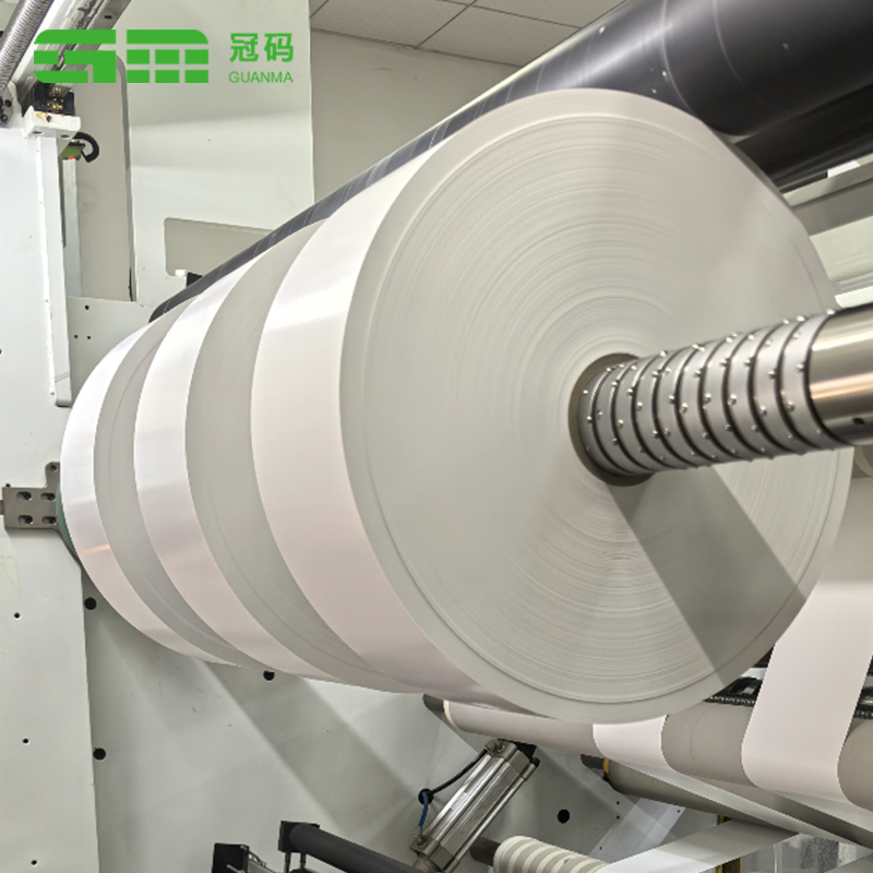 Stærkere selvklæbende batterietiketter Vandtætte etiketruller