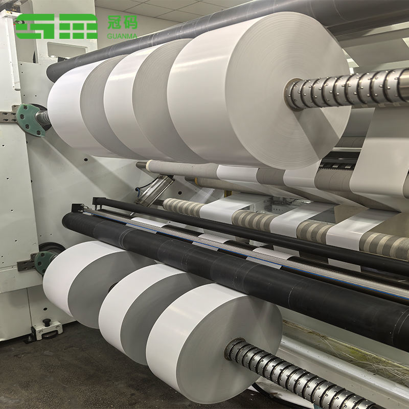 Stærkere vedhæftning Gummilim Dækklæbende papirlabel